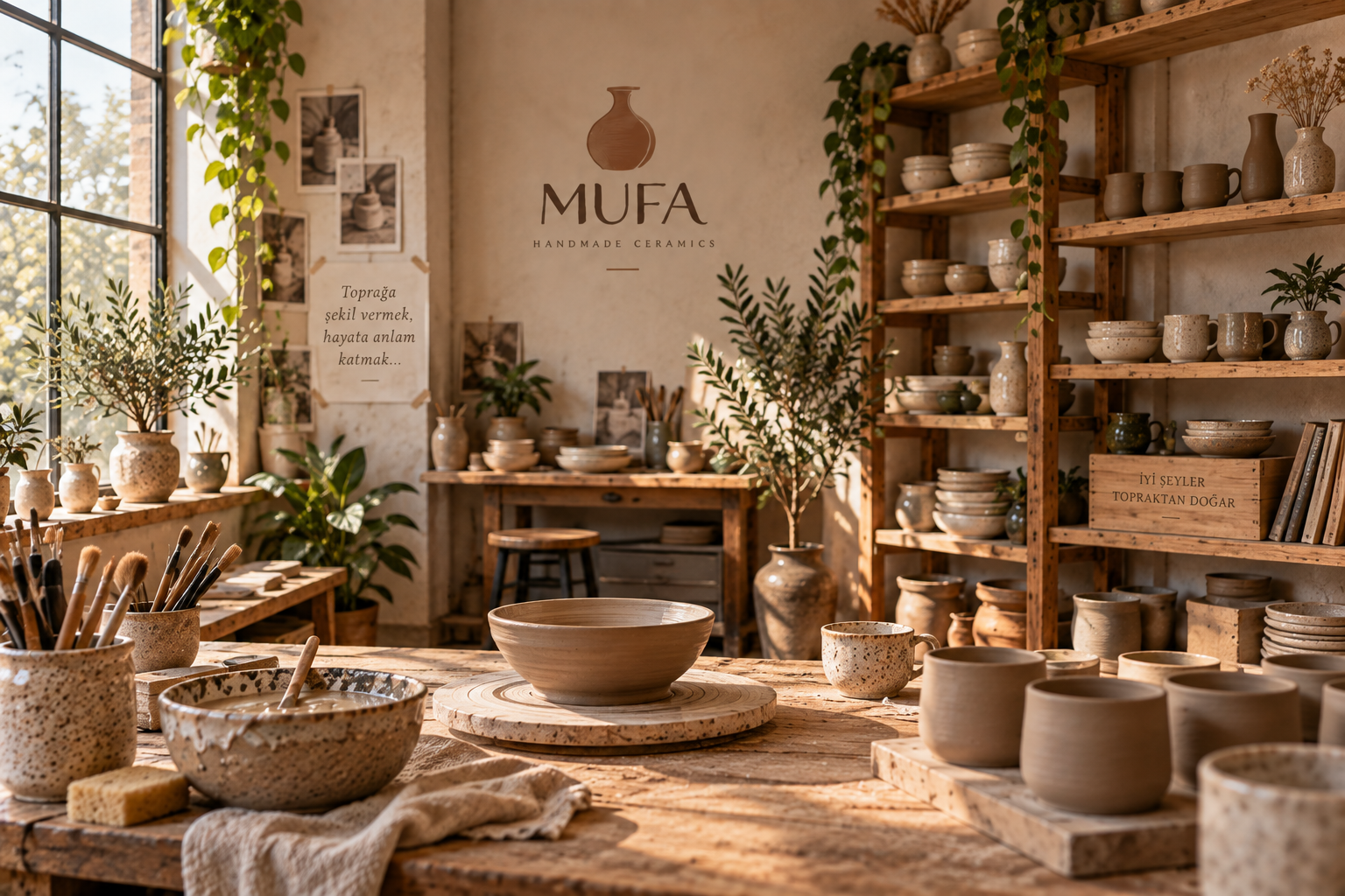 MUFA seramik atölyesi